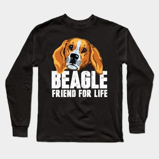 Beagle Friend for life Long Sleeve T-Shirt